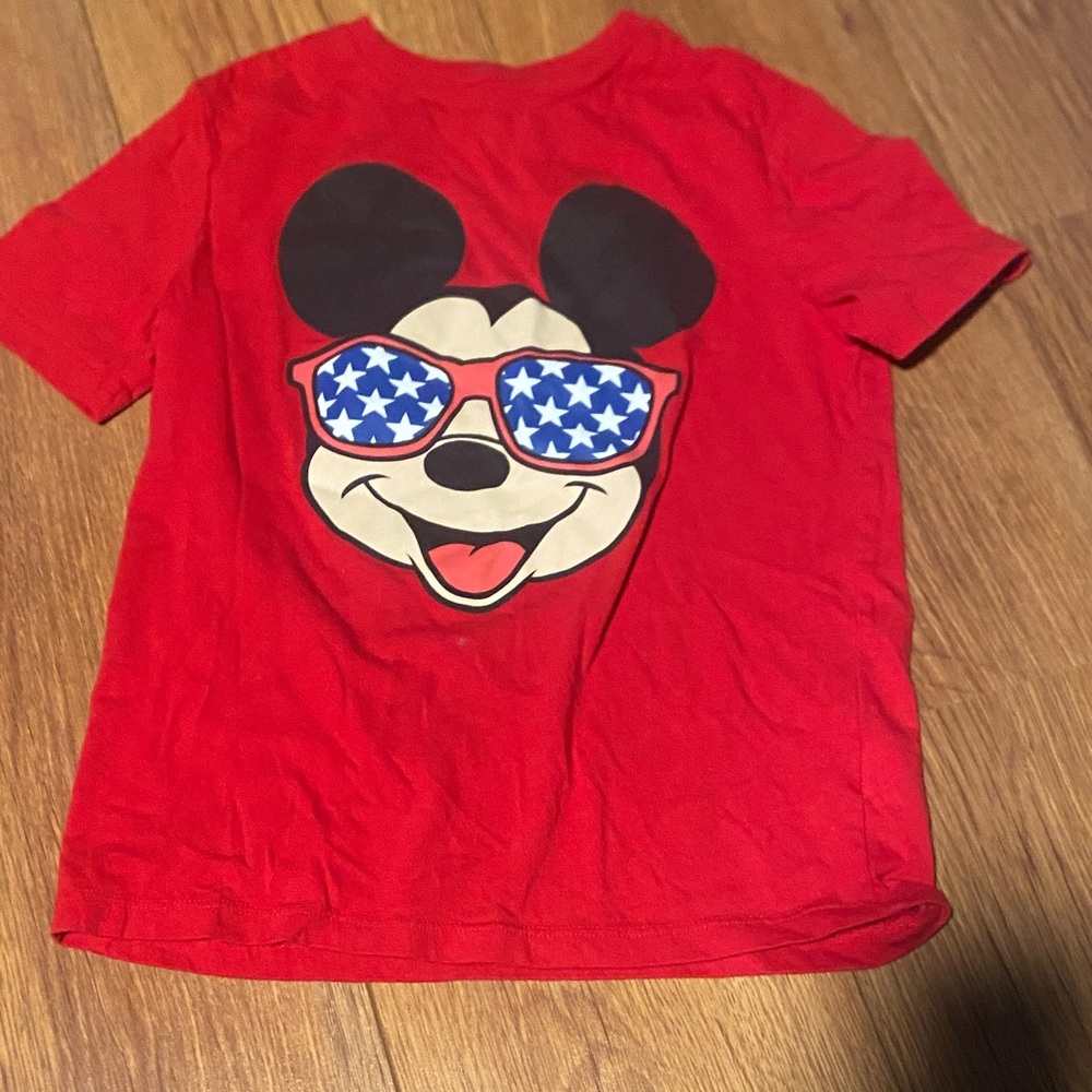 Old Navy Red Kids Tee with Fun Graphic